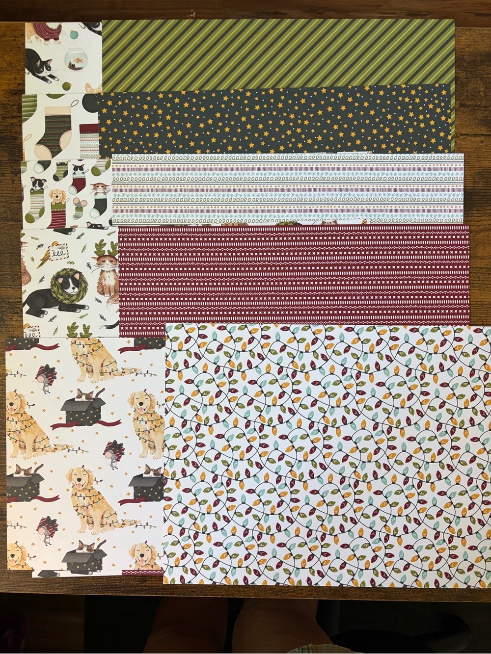 Stampin’ Up! Sweet Stockings dsp - retired